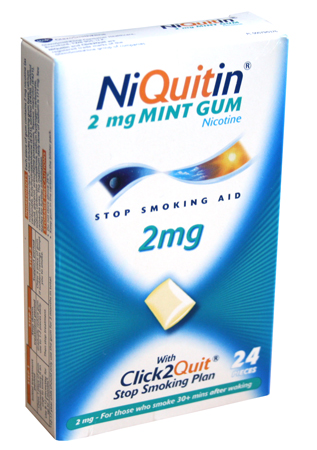niquitin Mint Gum 2mg 24