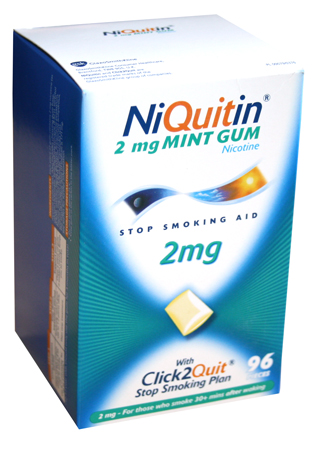 niquitin Mint Gum 2mg 96
