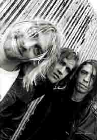 Nirvana Band Shot Textile Poster
