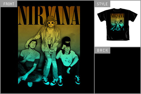 Nirvana (Rainbow Sitting) T-shirt cid_4666TSBP