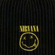 Nirvana Smile on Black Beanie