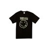 Nirvana Smiley T-Shirt - Black - Default Nirvana