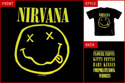 Nirvana (Smiley) T-shirt