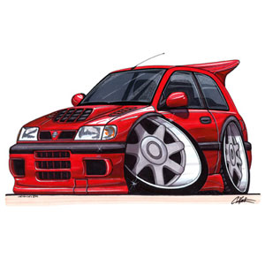 Sunny GTI-R - Red T-shirt