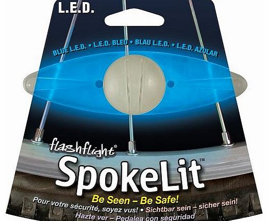 Nite Ize Spokelit LED Bike Light - Blue