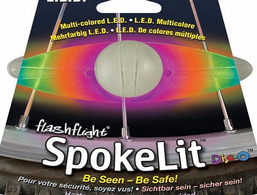 Nite Ize Spokelit LED Bike Light - Disco