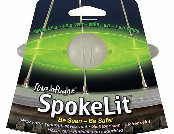 Nite Ize Spokelit LED Bike Light - Green