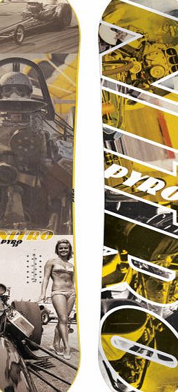 Nitro Mens Nitro Pyro Snowboard - Multi