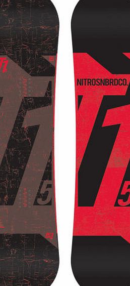 Nitro Mens Nitro T1.5 Snowboard - Multi