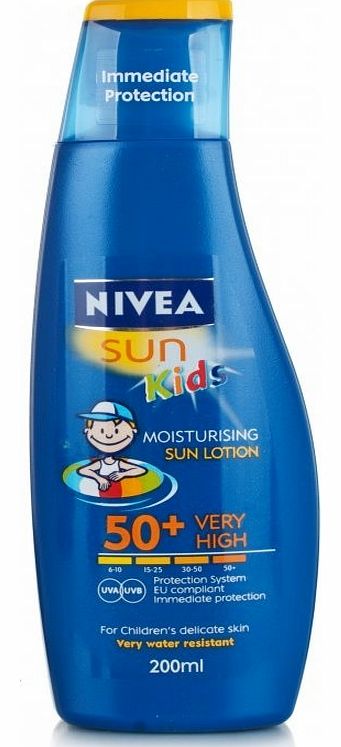 Nivea Childrens Sun lotion SPF50