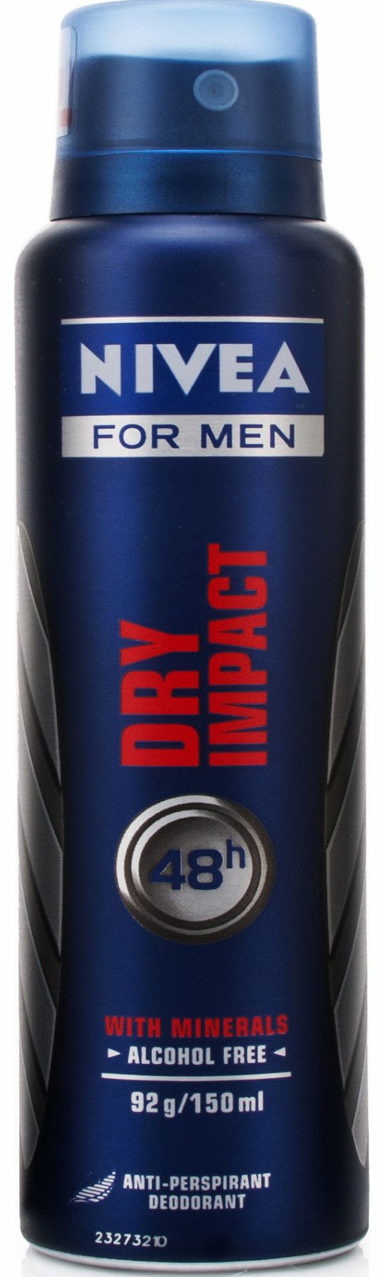 For Men Dry Impact Deodorant Spray