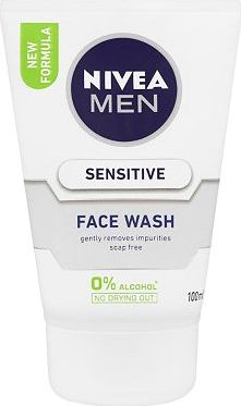 Nivea Men, 2041[^]10087140 Sensitive Face Wash 100ml 10087140
