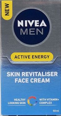 Nivea Men, 2041[^]10007325 Skin Energy Moisturiser Instant Effect