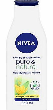 Nivea Pure and Natural Rich Body Moisturiser