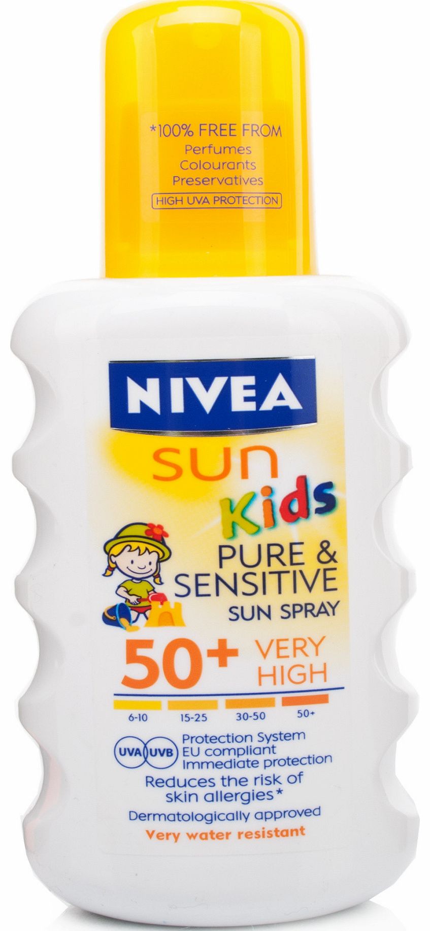 Nivea Sun Kids Pure and Sensitive Sun Spray SPF50