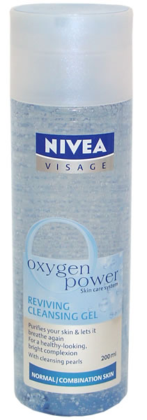 Nivea Visage Oxgen Power Reviving Cleansing Gel