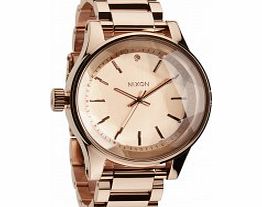 Nixon Ladies Facet All Rose Gold Watch