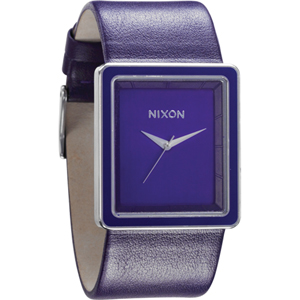 Ladies Nixon Portrait Watch. Purple