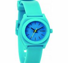 Nixon Ladies Small Time Teller P Teal Watch