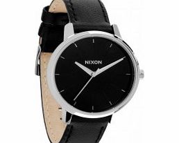 Nixon Ladies The Kensington Leather Black Watch