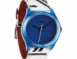 Nixon Ladies The Mod Acetate Blue Watch