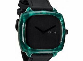 Nixon Ladies The Shutter Emerald Acetate Watch