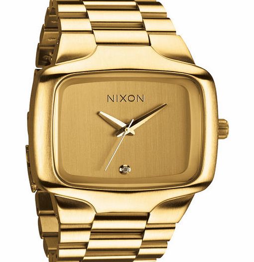 Mens Nixon Big Player Watch - All Gold