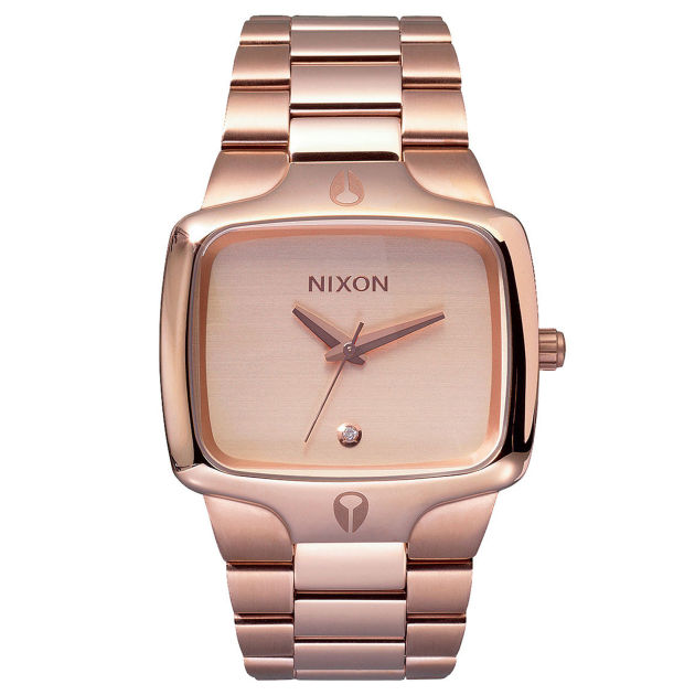 Nixon Mens Nixon Player Watch - All Rose Gold