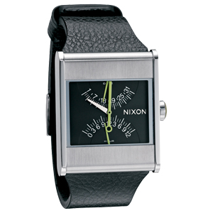 Nixon Mens Nixon Rigi Watch. Black