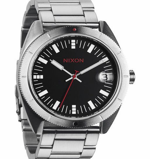 Nixon Mens Nixon Rover SS II Watch - Black / Red
