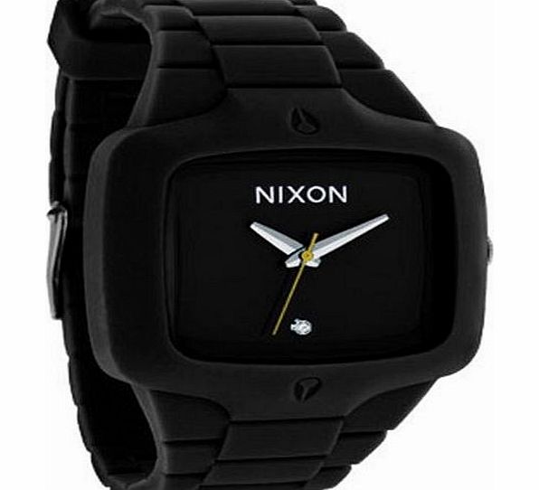 Nixon Mens Nixon Rubber Player Watch - Black