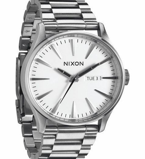 Nixon Mens Nixon Sentry SS Watch - White
