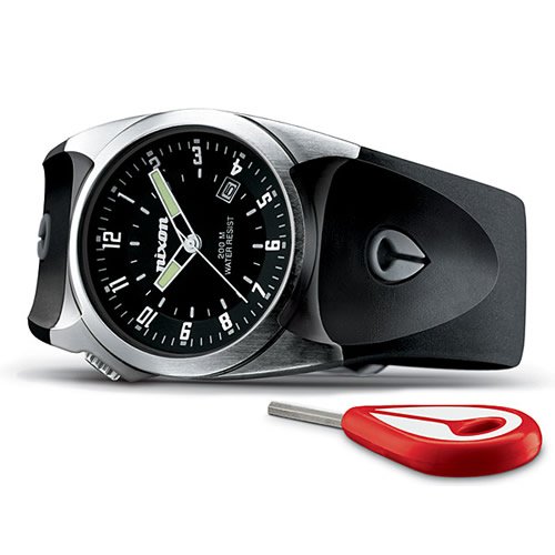 Mens Nixon The Key Watch - A550 1000 Black