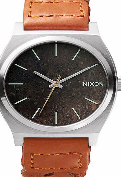 Nixon Mens Nixon The Time Teller Watch - Dark Copper