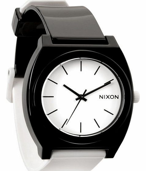 Mens Nixon Time Teller P Watch - Black/White