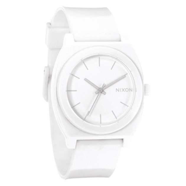 Nixon Mens Nixon Time Teller P Watch - White