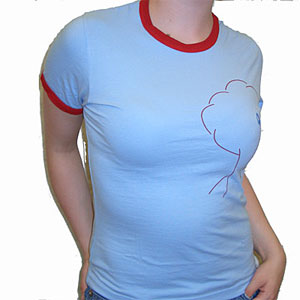 S/S T: Apple Tree Light Blue