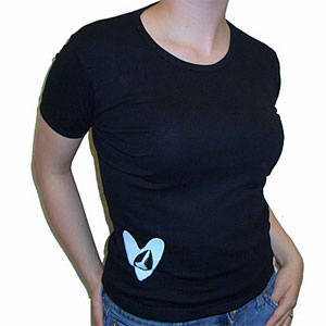 S/S T: Heart Black