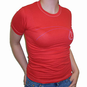 S/S T: Jean Cherry Red