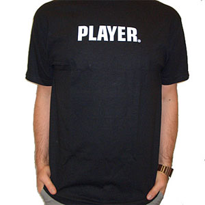 S/S T: PLAYER - Black