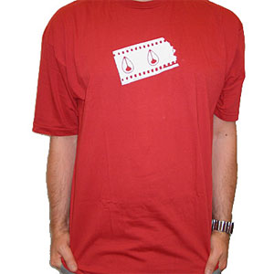 S/S T: Shoot Me (Slim) Dark Red