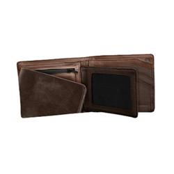 nixon Satellite Leather Wallet - Brown