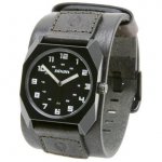 Nixon Scout Leather Watch - All Black