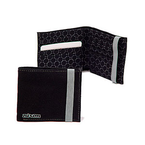 Nixon Strap Canvas Wallet Black