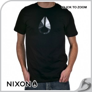 Nixon T-Shirts - Nixon Radial T-Shirt - Black