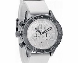 Nixon The 42-20 Chrono Gunmetal White Watch