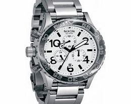 Nixon The 42-20 Chrono Steel Watch