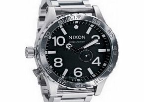 Nixon The 51-30 Tide Black Steel Watch