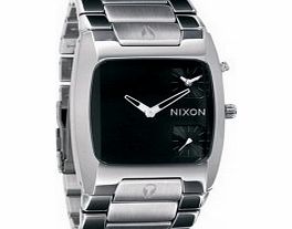 Nixon The Banks Black Steel Watch