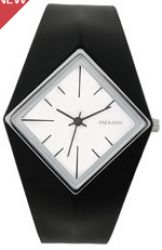 The Groove Ladies Watch - Black/White